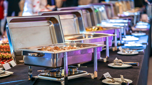 catering chafing dishes