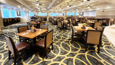 heritage buffet interior seating